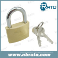 40mm Tri-Circle Solid Brass Padlock with Master Key